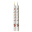 Christmas Glow - LED Taper Candles 2-pack Ø2 x H25cm 